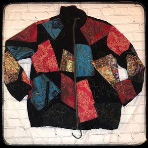 Chico’s Vintage Patchwork Jacket